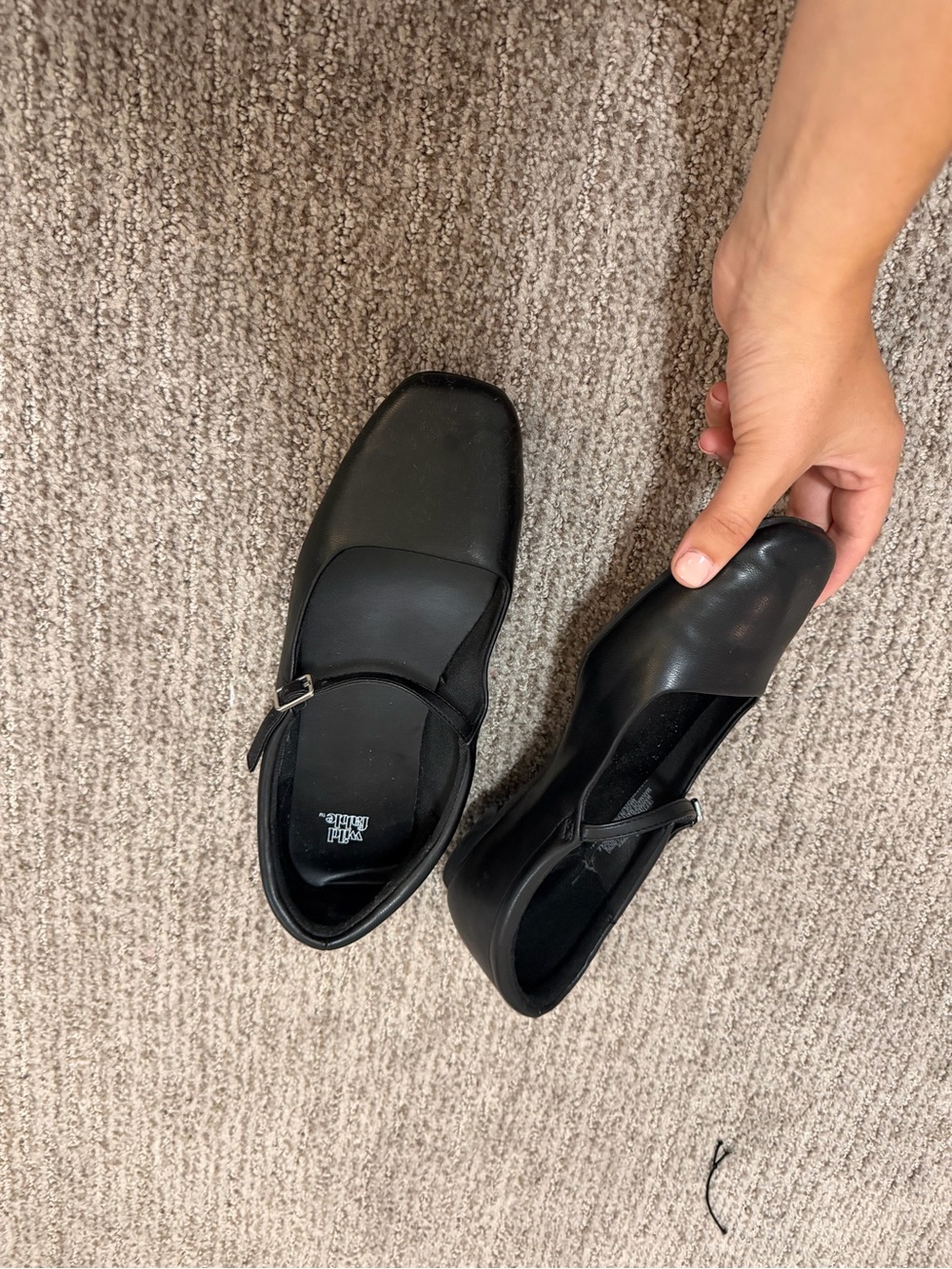 Wild Fable Black Mary Jane Flats - Picture 3 of 4